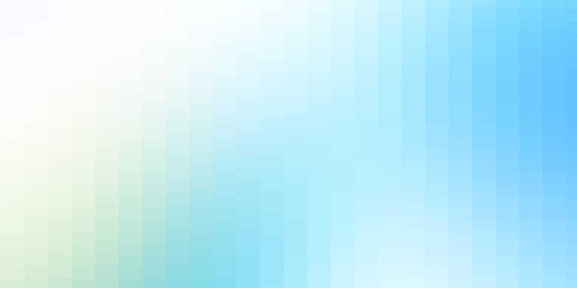 Light Blue, Green vector background with rectangles.