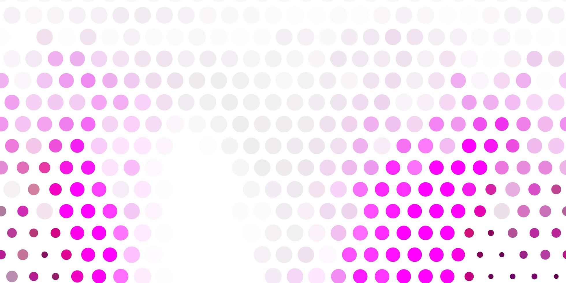 Light pink vector texture with disks.