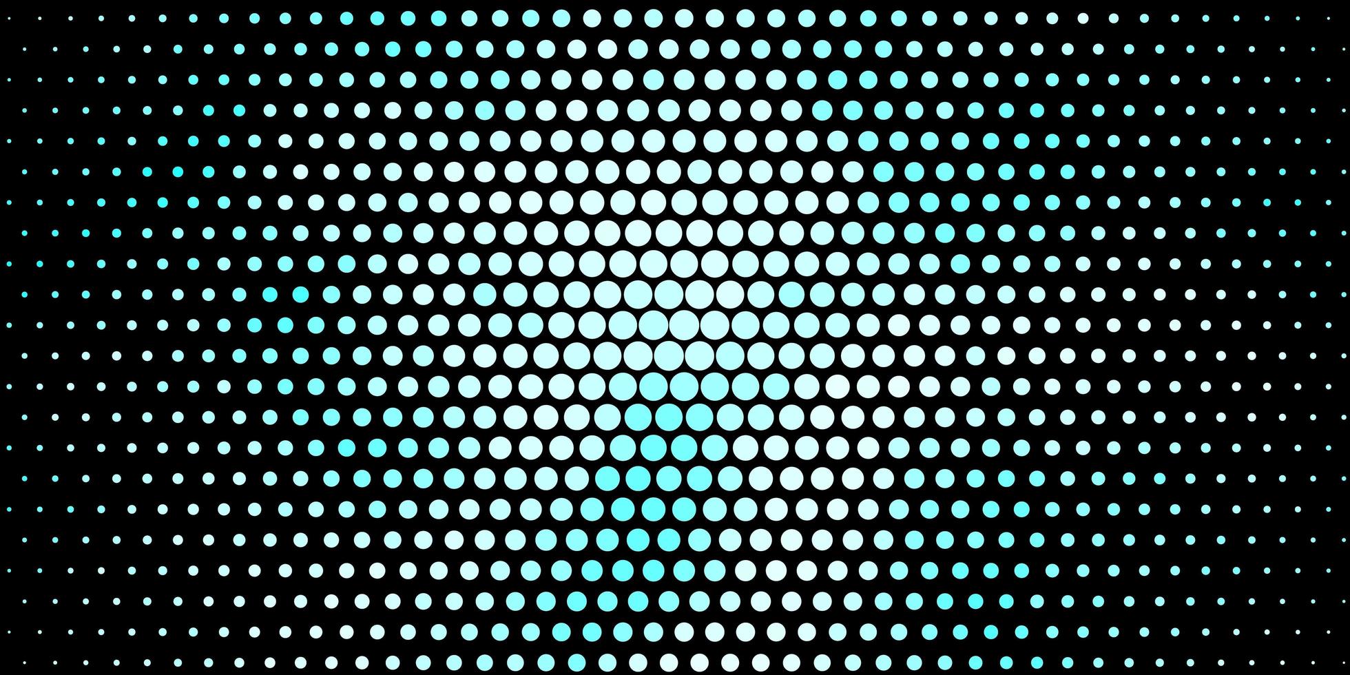 Dark BLUE vector pattern with circles.