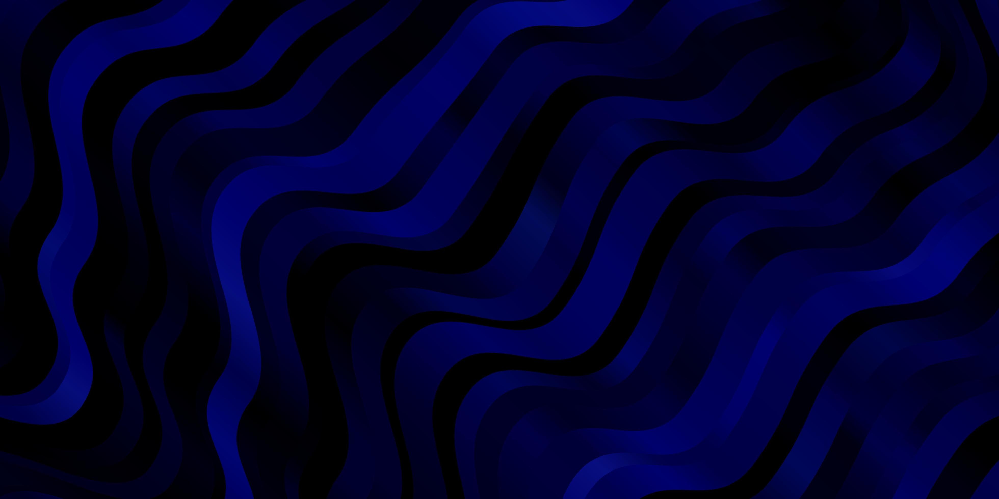 Fondo de vector azul oscuro con líneas dobladas. 2893611 Vector en Vecteezy