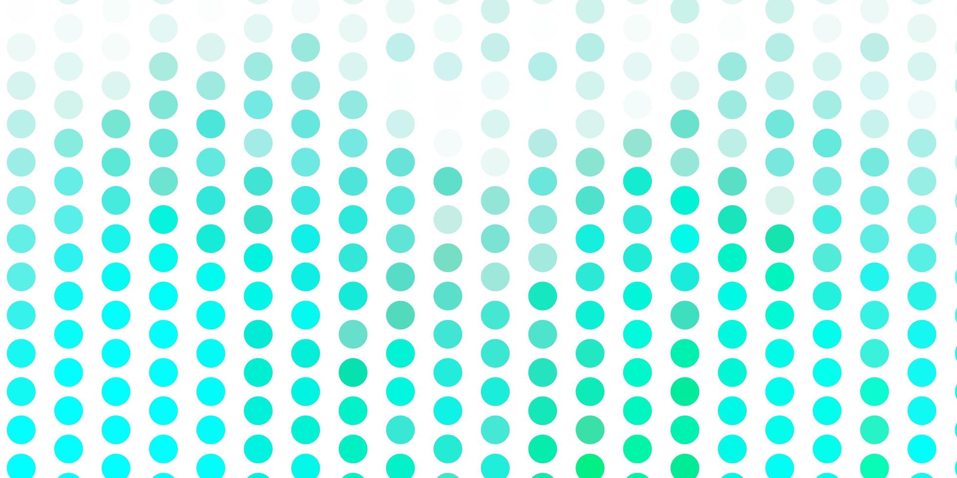 Light green vector background with spots.