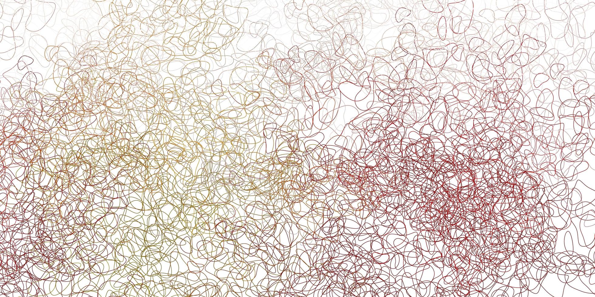 plantilla de vector verde claro, amarillo con formas abstractas.