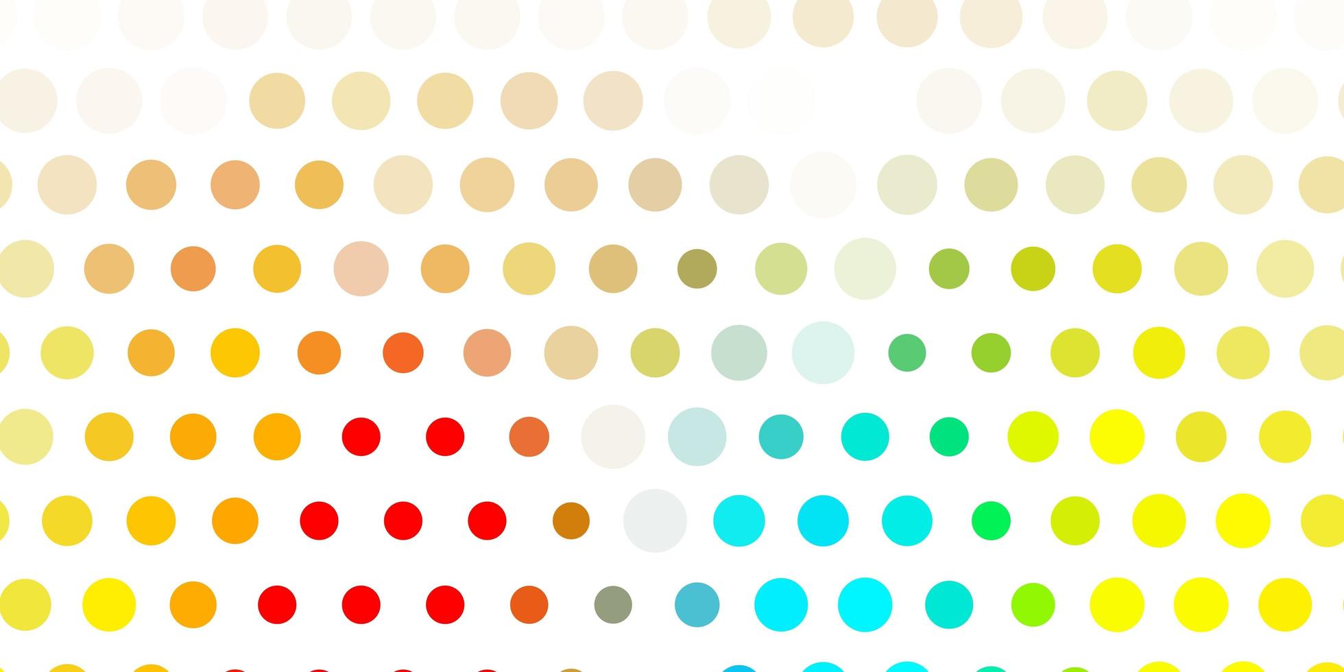 Light blue, yellow vector pattern with spheres.