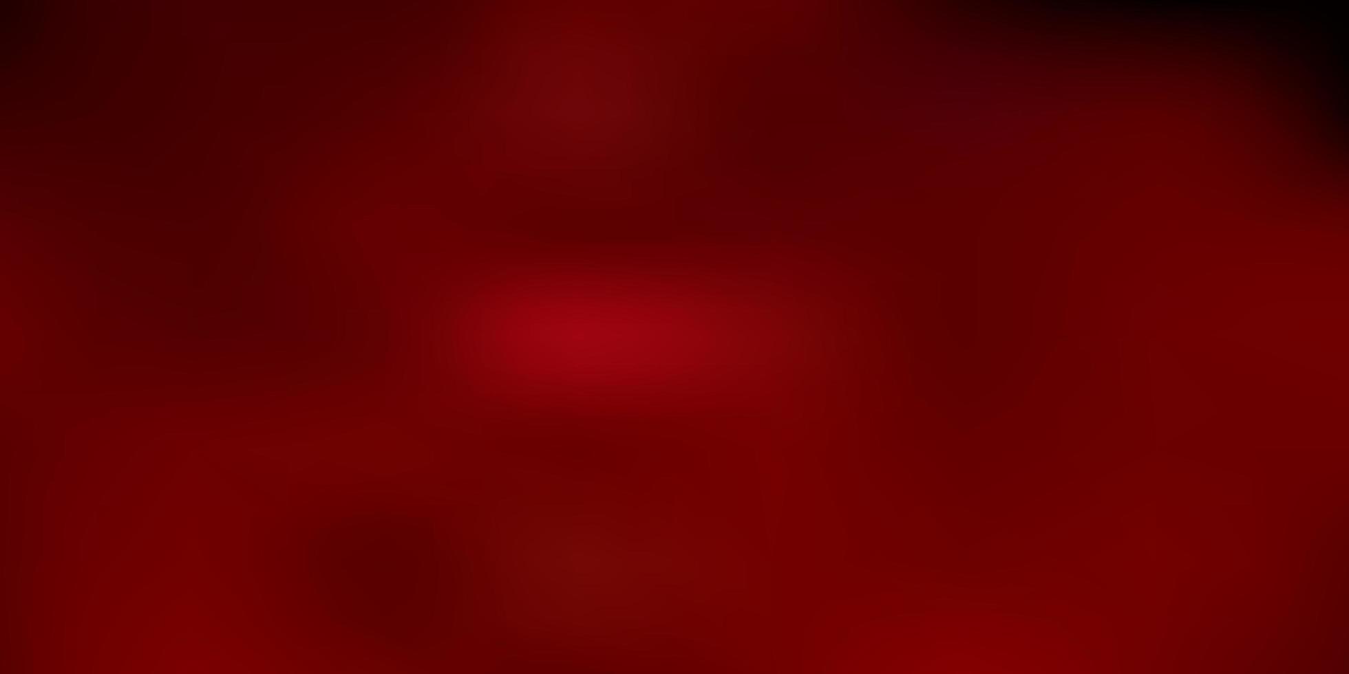 Dark red vector abstract blur layout.