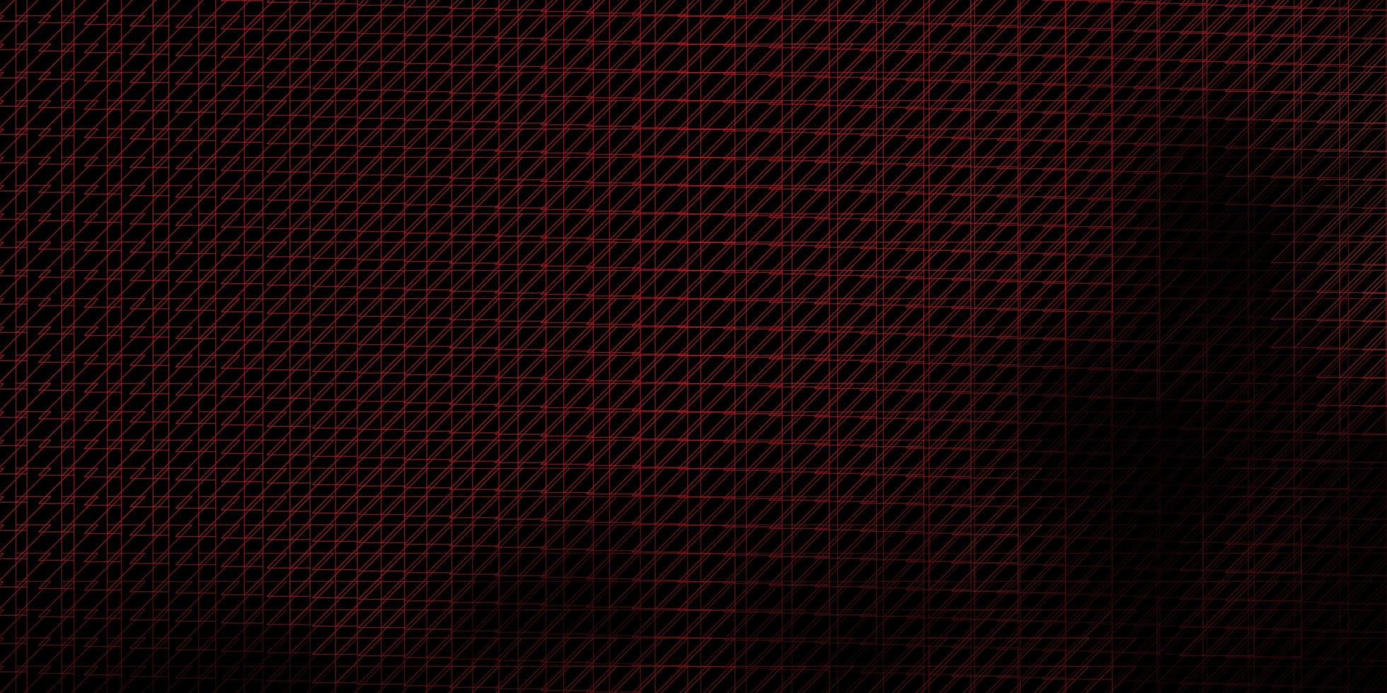 Dark Red, Yellow vector background with lines.