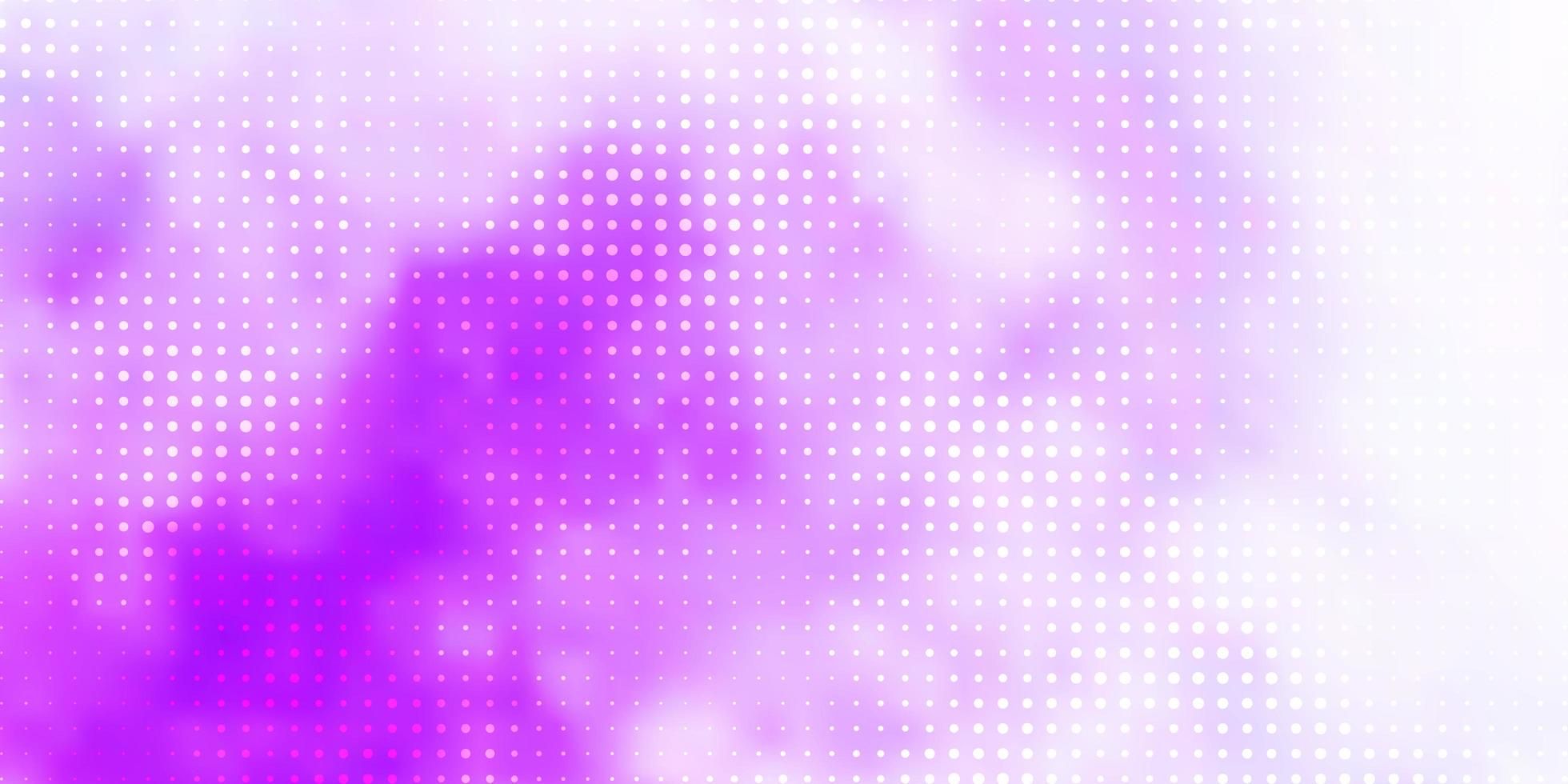 Light Purple vector background with circles.