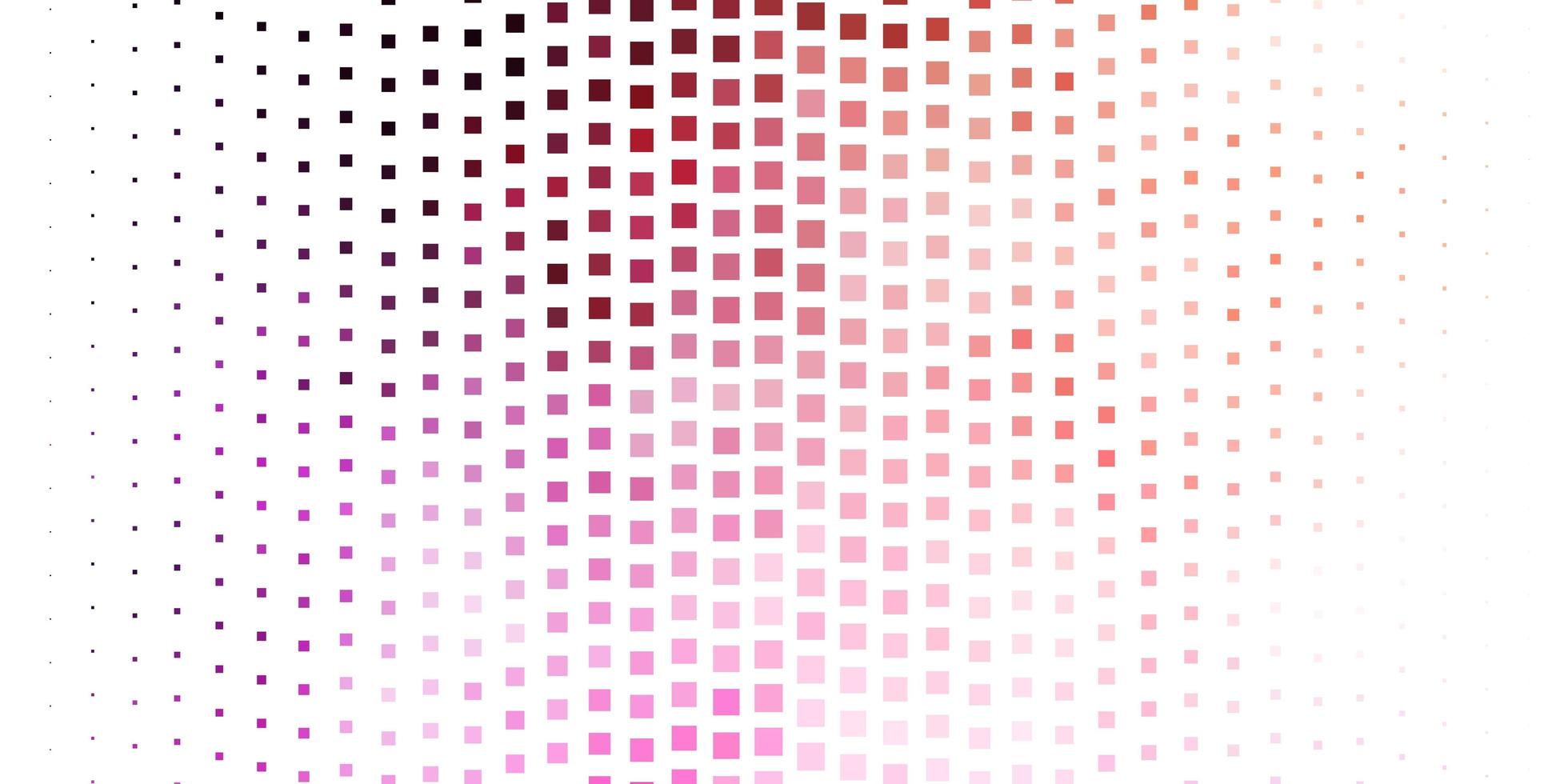 Fondo de vector de color rosa claro, amarillo con rectángulos.