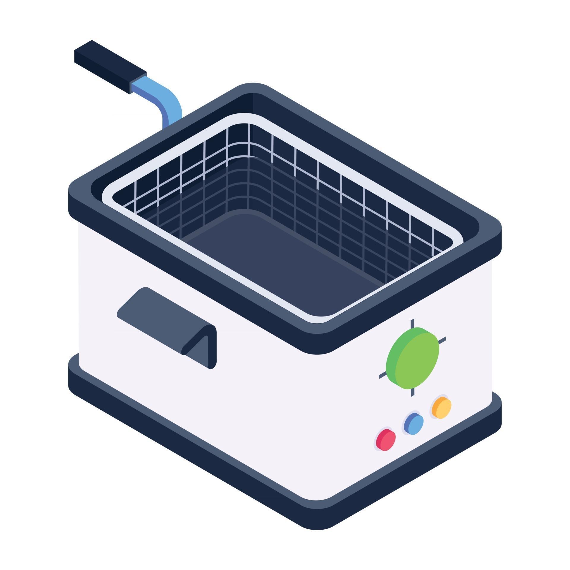 Deep Fryer Kitchenware 2896468 Vector Art at Vecteezy
