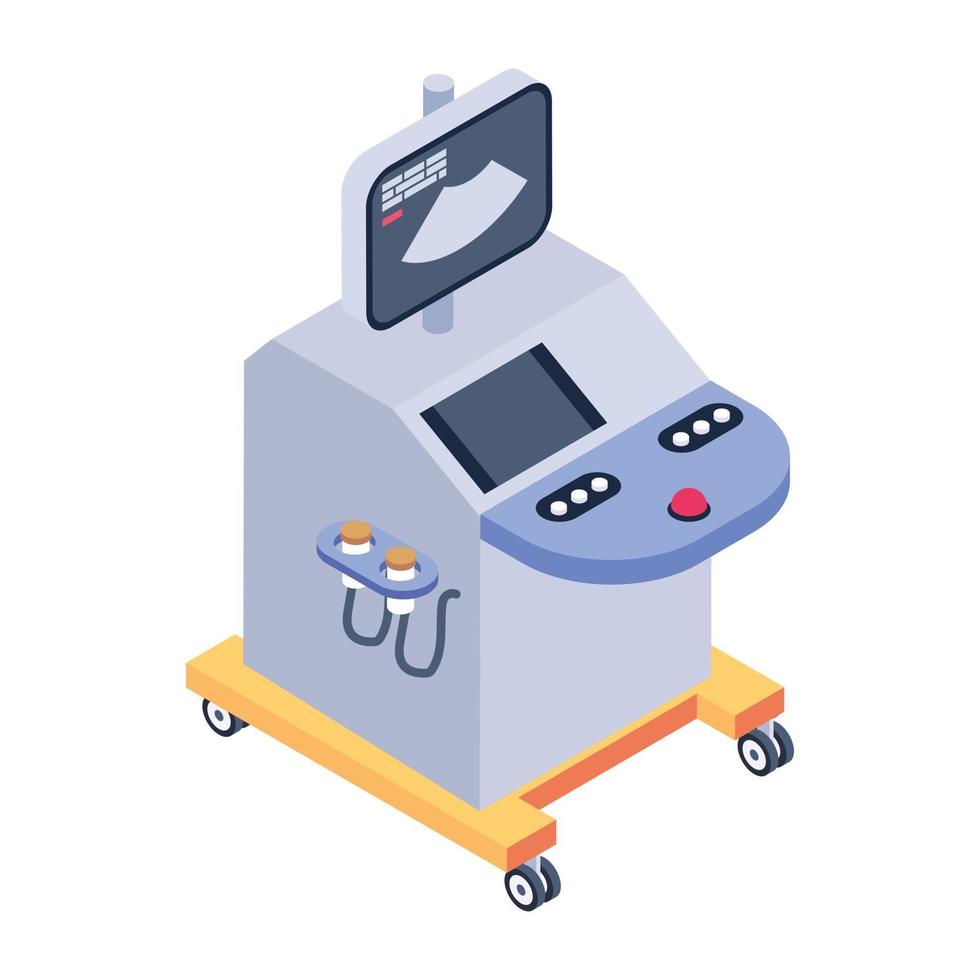 Echocardiogram ultrasound Machine 2896573 Vector Art at Vecteezy