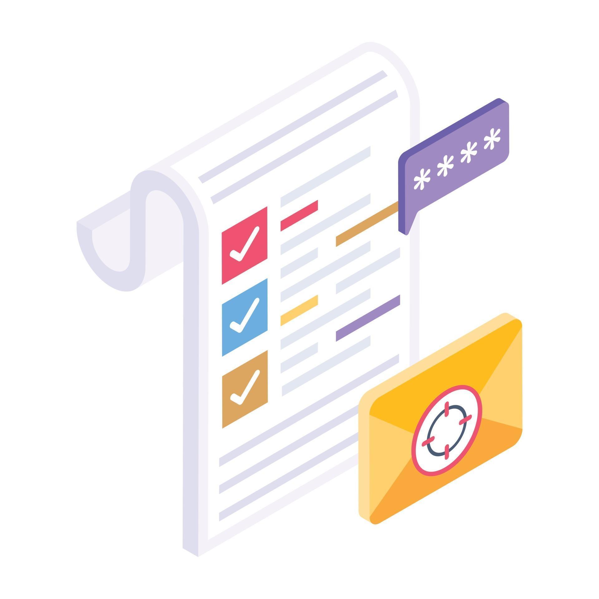 Target File Password 2896676 Vector Art at Vecteezy