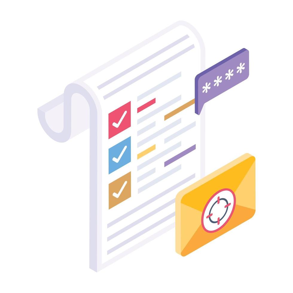 Target File Password vector