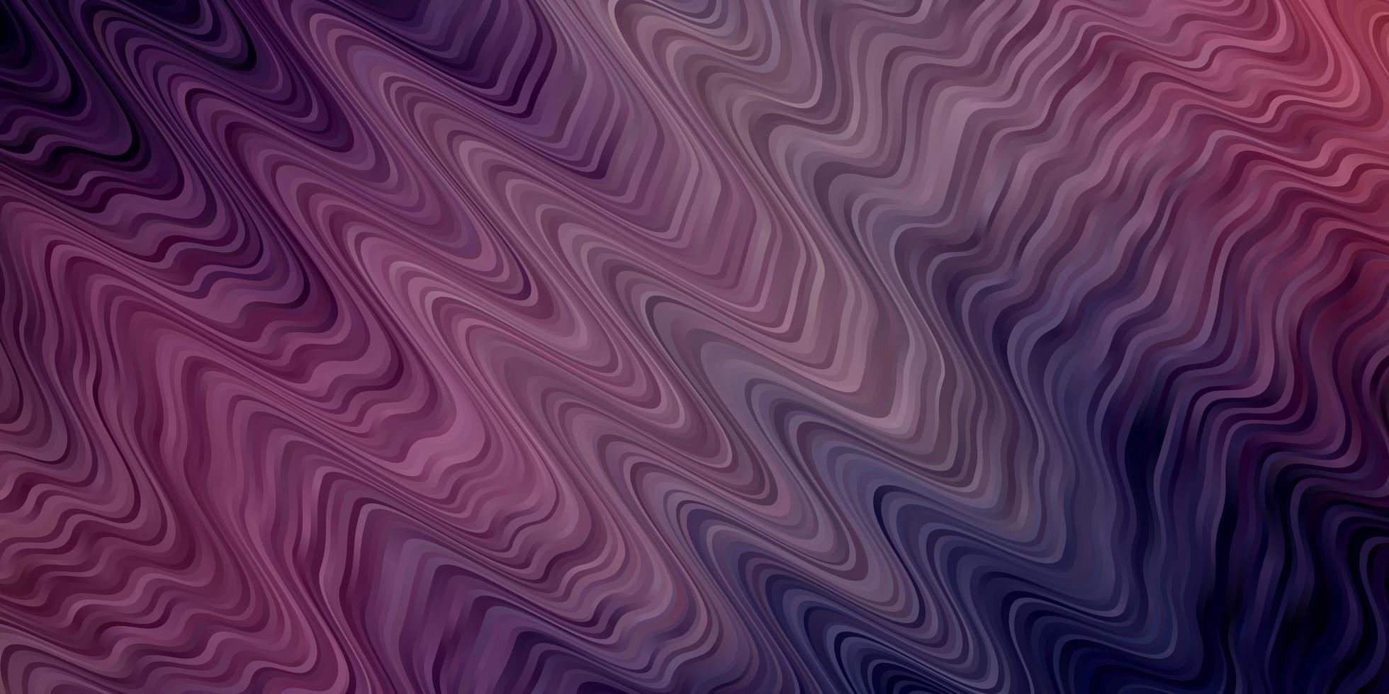 Dark Pink, Blue vector pattern with wry lines.