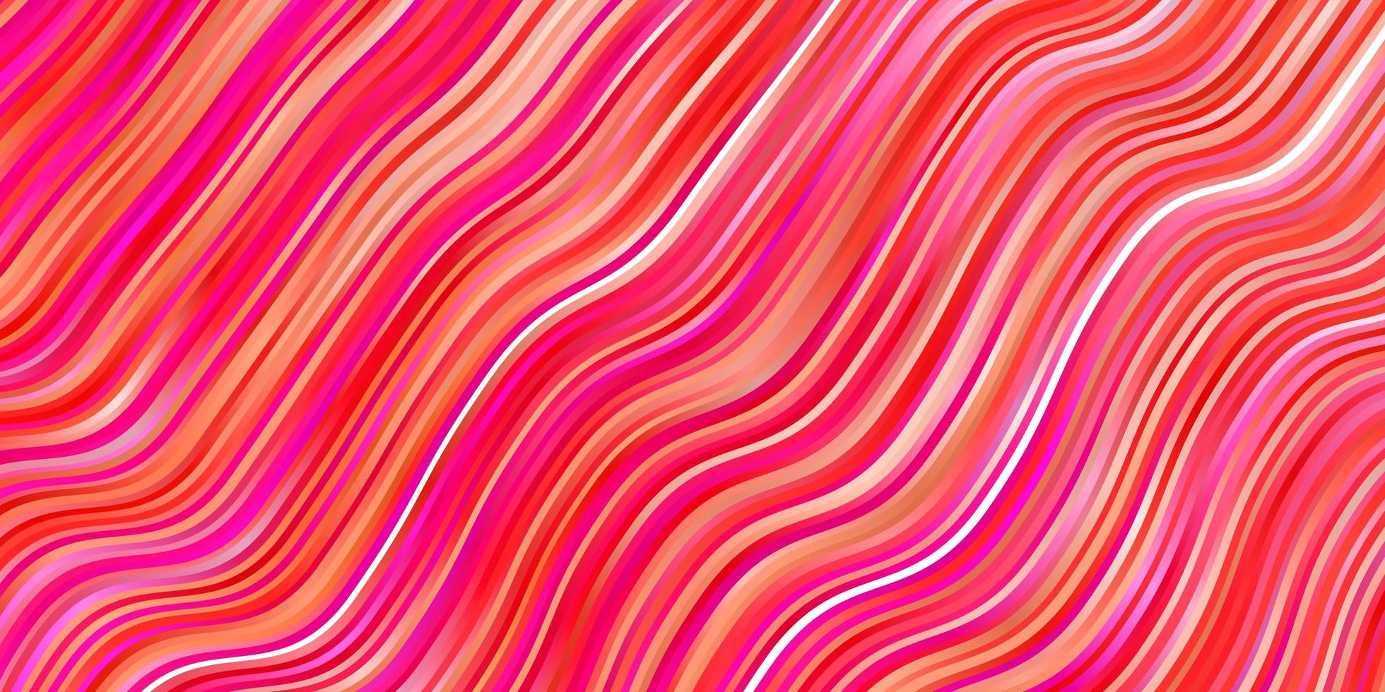 Light Pink vector pattern with lines.