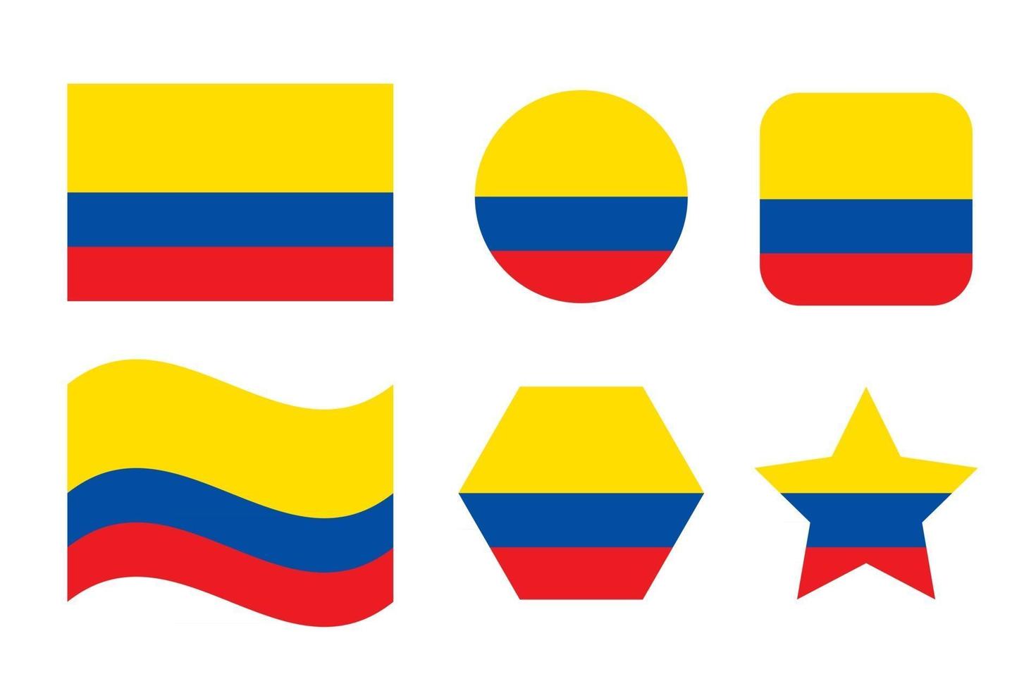 Ecuador flag simple illustration for independence day or election vector