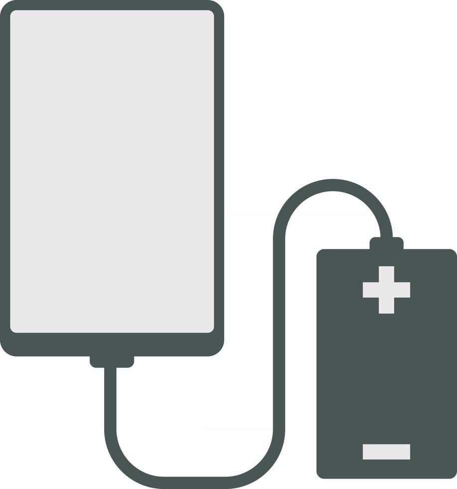 Smart Phone Battery Charging Icon vector