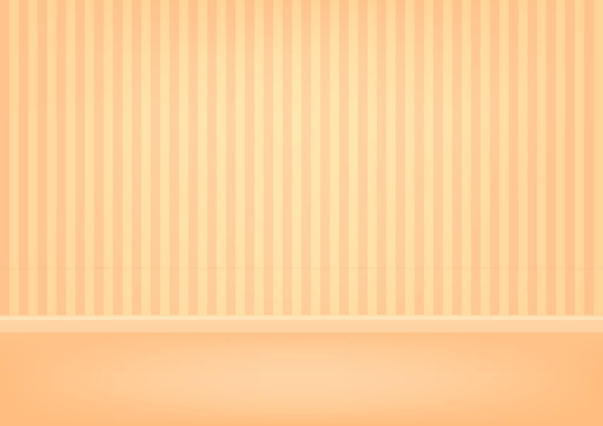Pastel yellow wall background. Wall and floor line design. Room interior. 2898215 Vector Art at