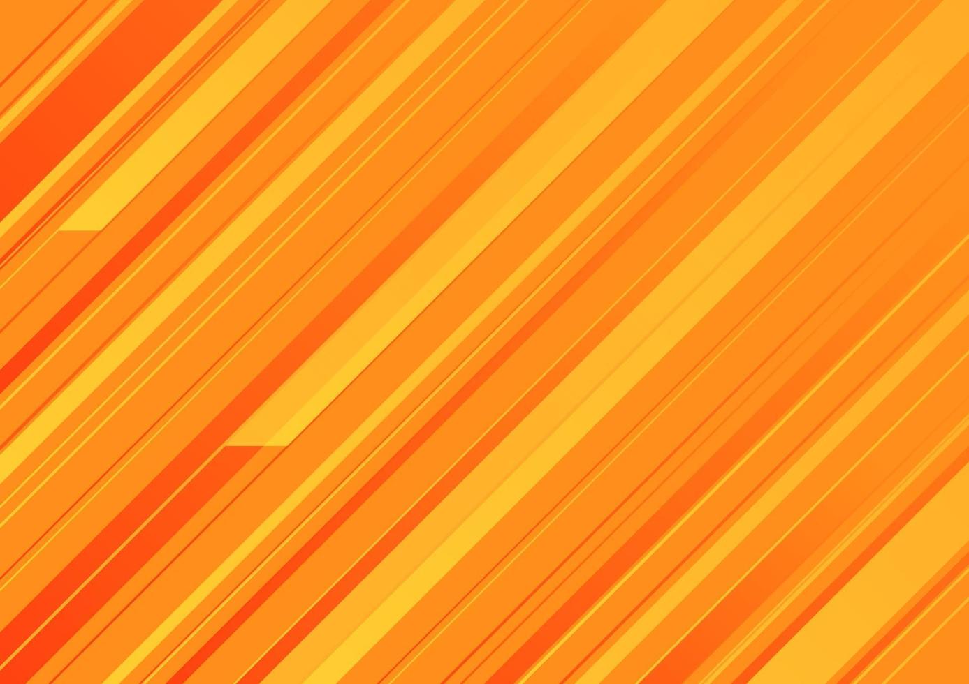 Fondo naranja abstracto con rayas naranjas. vector