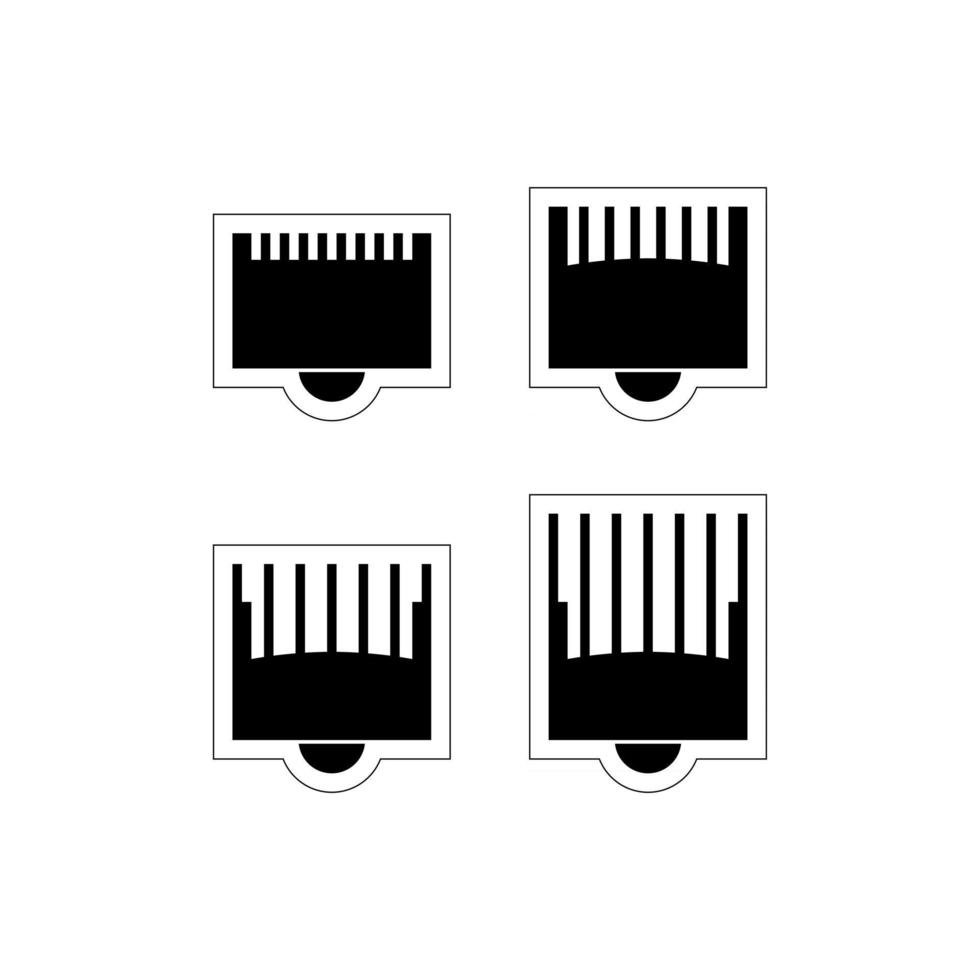 attachments for clippers. barber icon vector