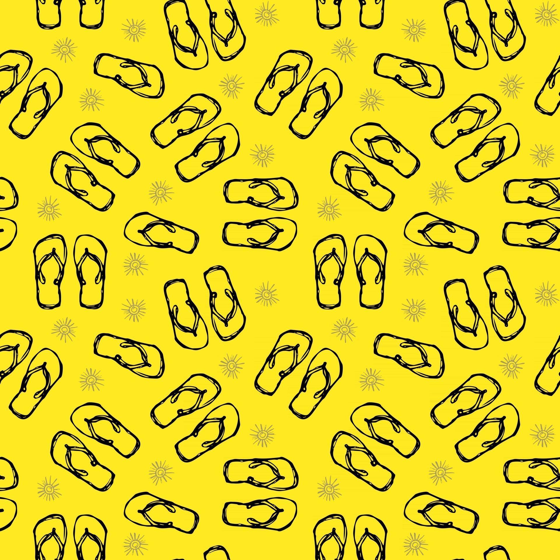 flip flops seamless pattern 2898615 Vector Art at Vecteezy