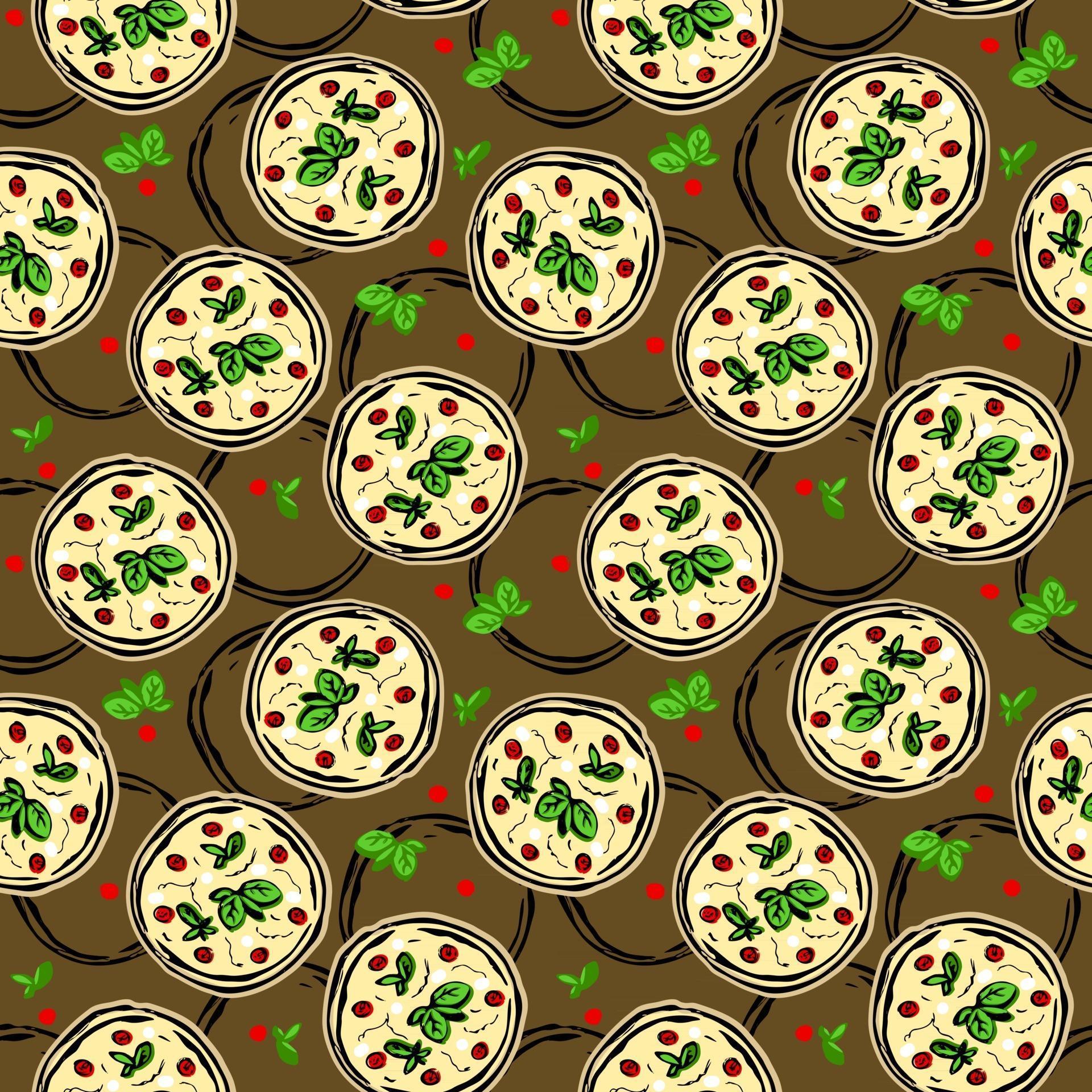 pizza seamless pattern 2898616 Vector Art at Vecteezy