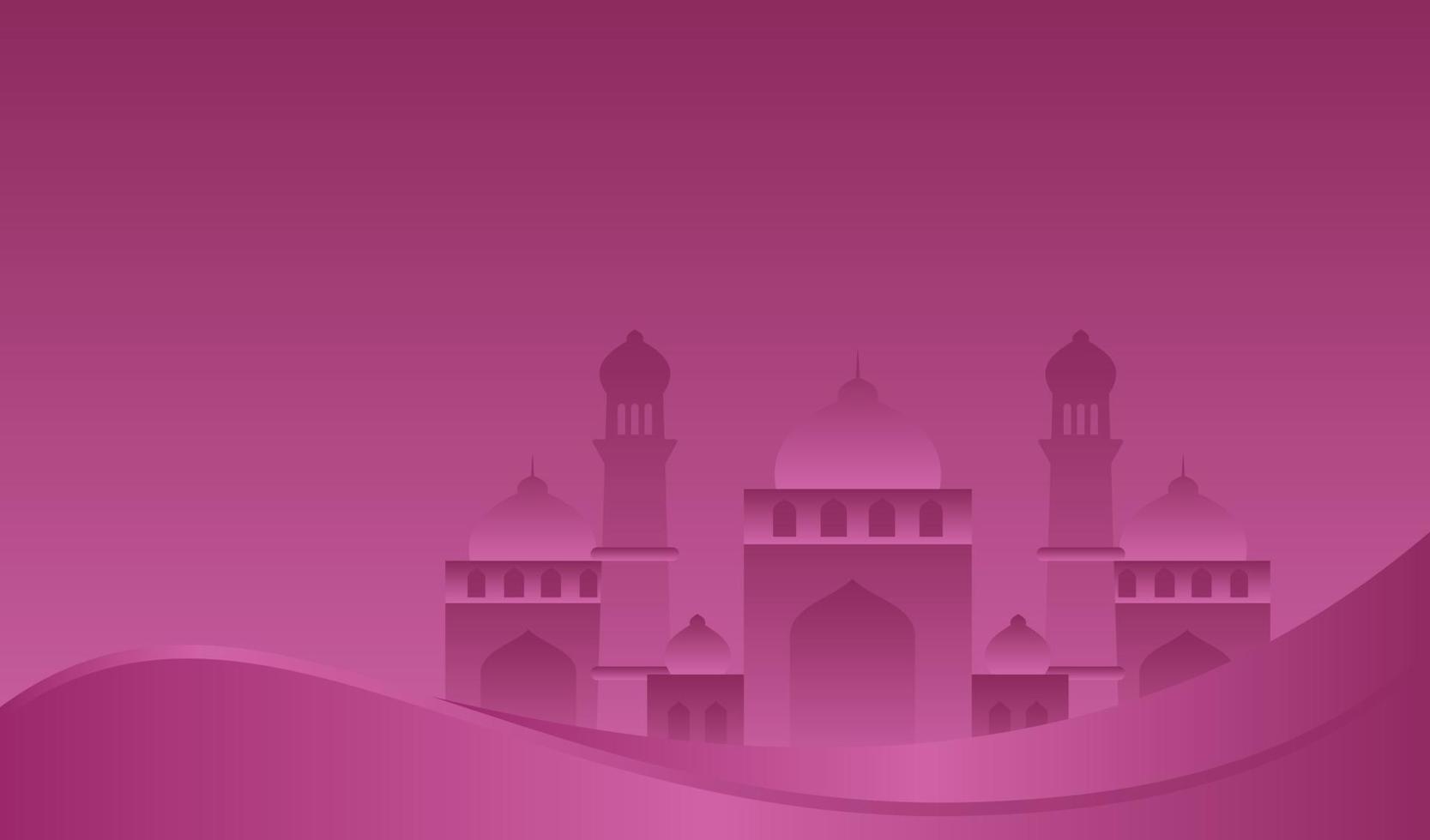 Islamic Background design for Ramadan Kareem and Eid Mubarak or Eid Al Adha vector