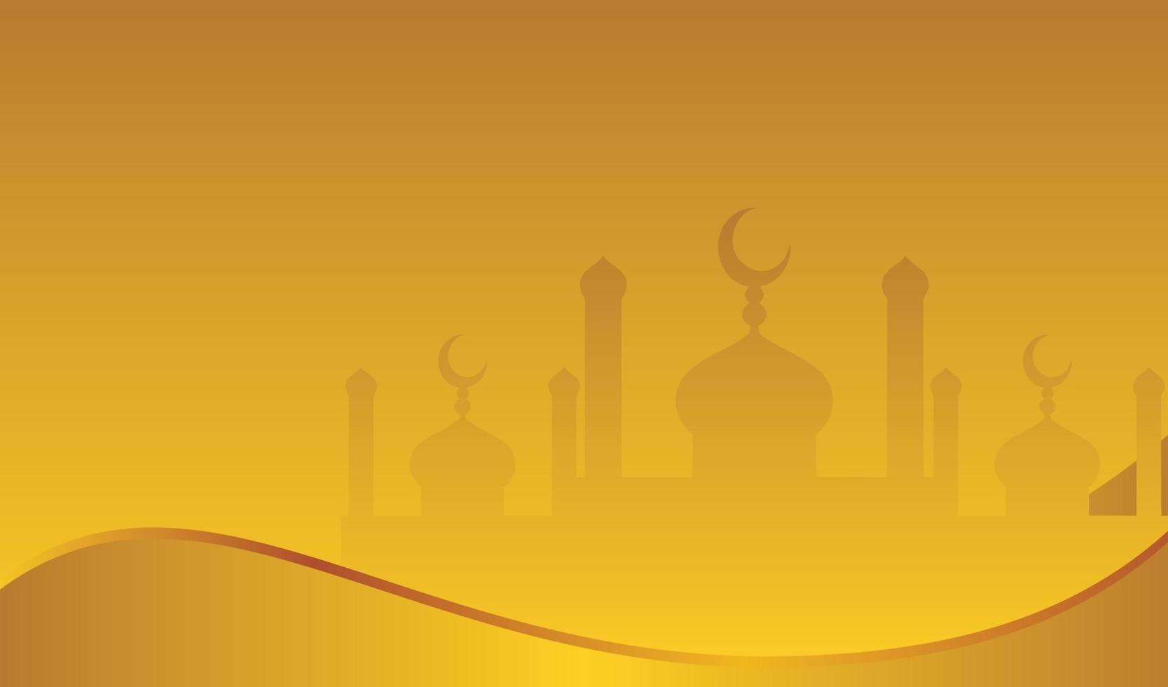 Islamic Background design for Ramadan Kareem and Eid Mubarak or Eid Al Adha vector