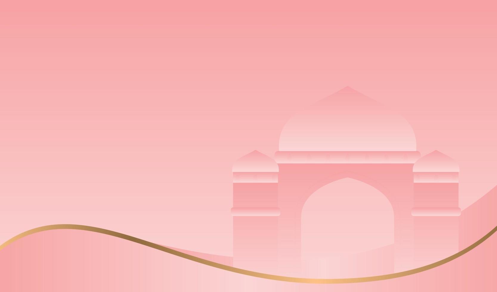 Islamic Background design for Ramadan Kareem and Eid Mubarak or Eid Al Adha vector