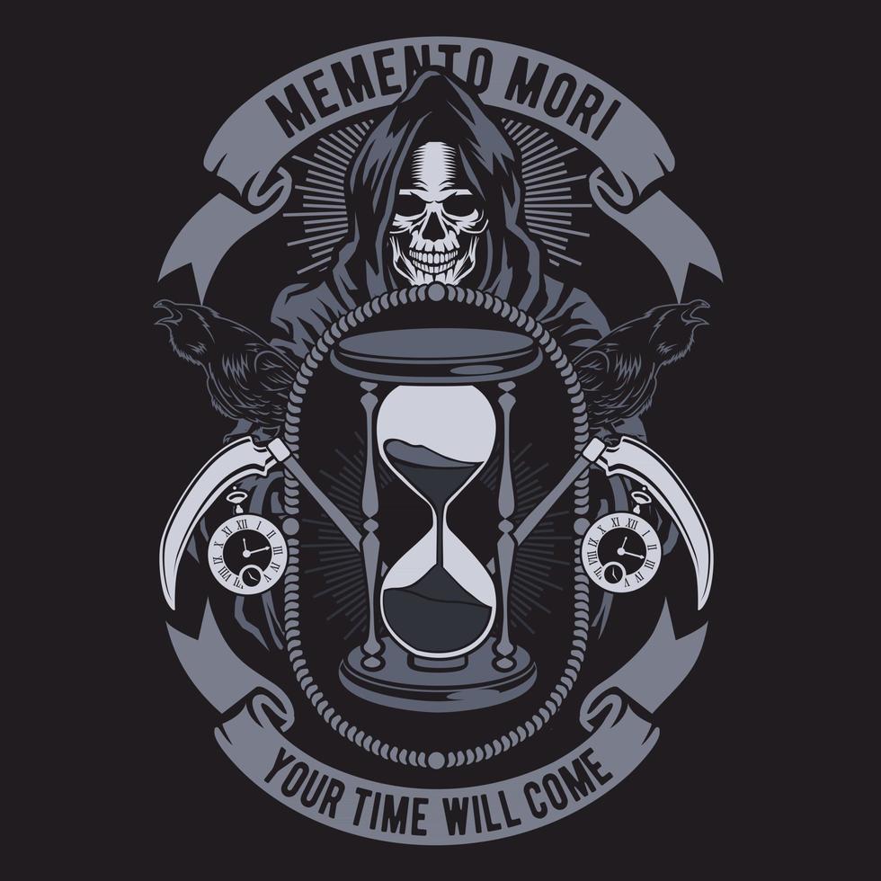 Memento Mori Badge Design 2898862 Vector Art at Vecteezy Memento Mori Badge Design 2898862 Vector Art at Vecteezy