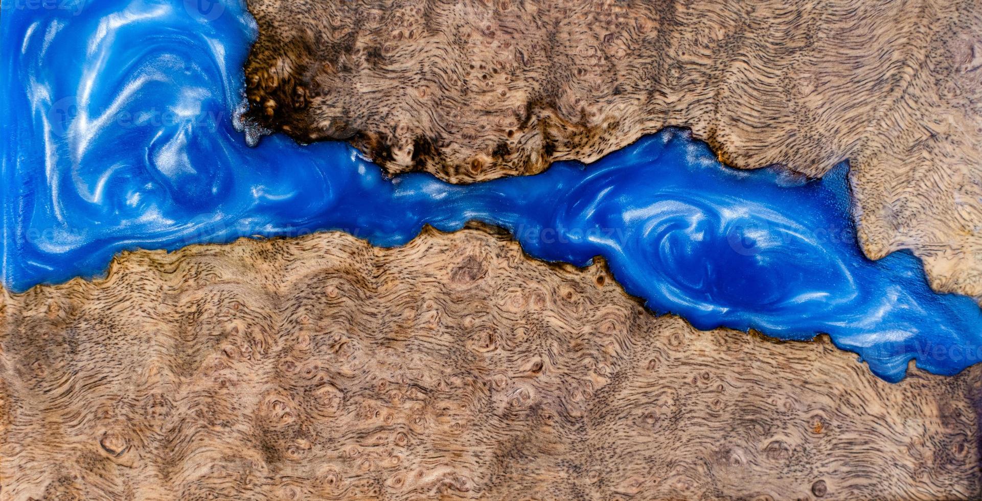 Casting epoxy resin Padauk burl wood background texture photo