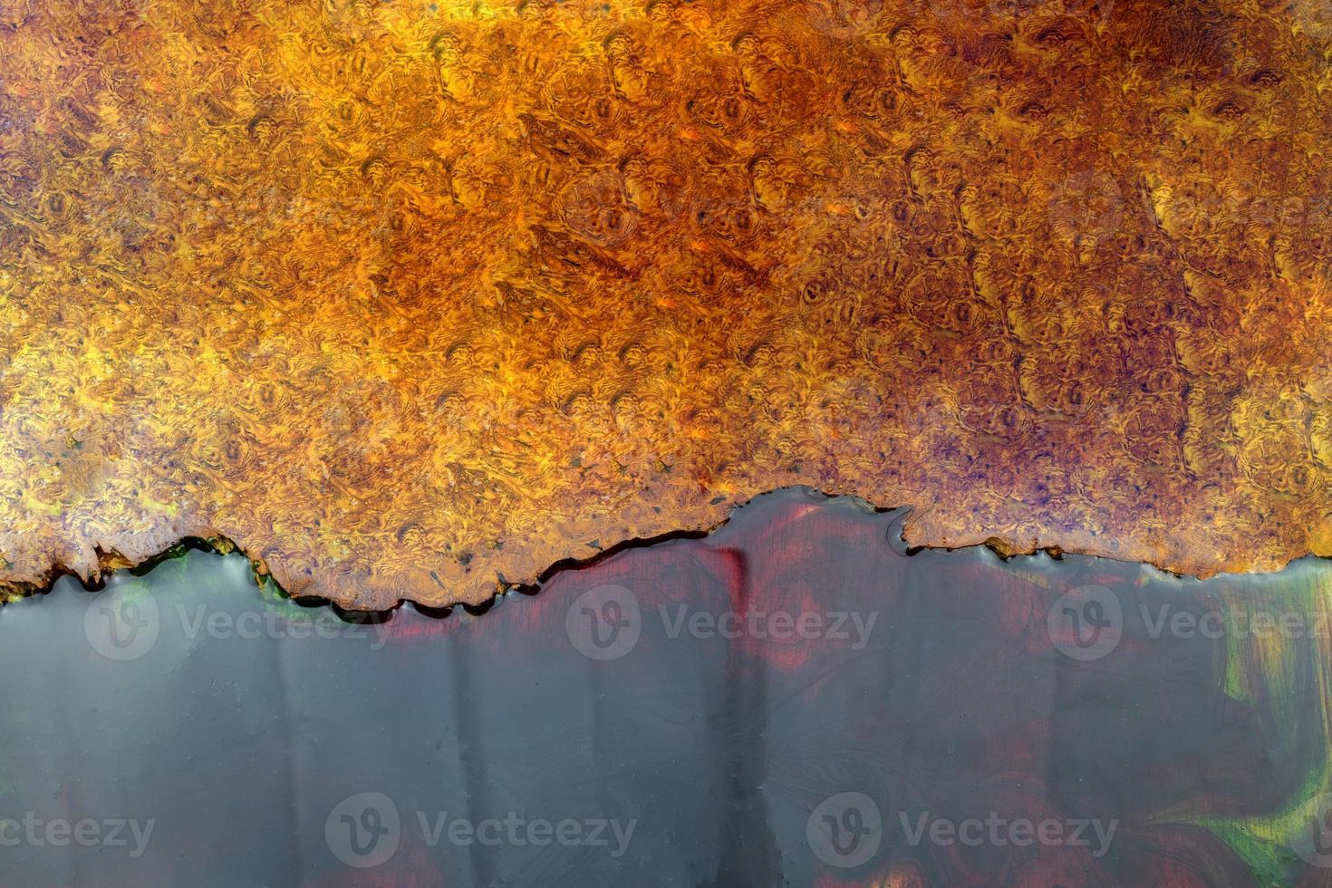 Casting epoxy resin Padauk burl wood background texture photo