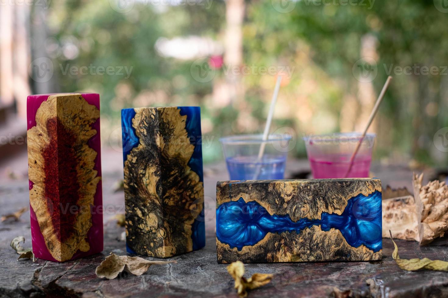 Casting resin epoxy burl wood 2899130 Stock Photo at Vecteezy