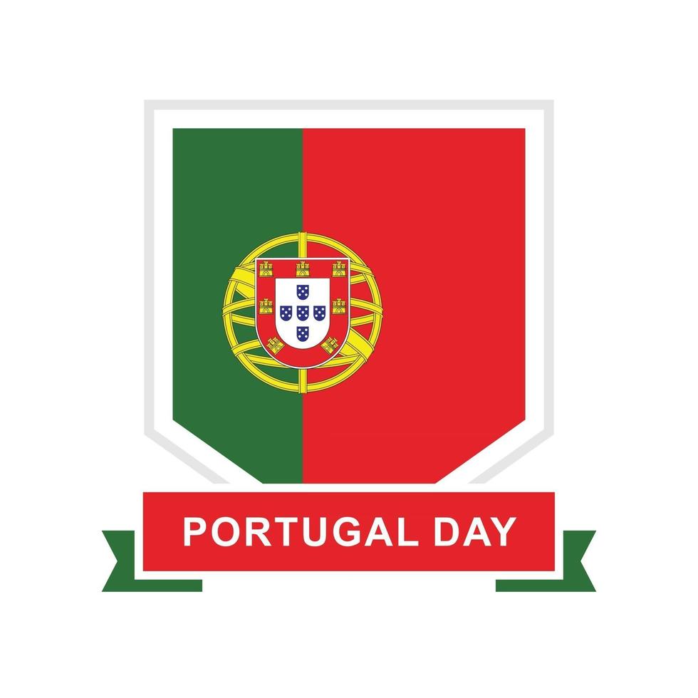 Portugal Day Design Vector