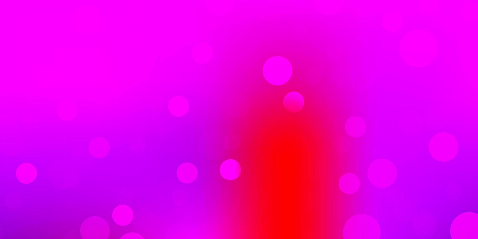 Light pink, red vector pattern with spheres. 2899829 Vector Art at Vecteezy