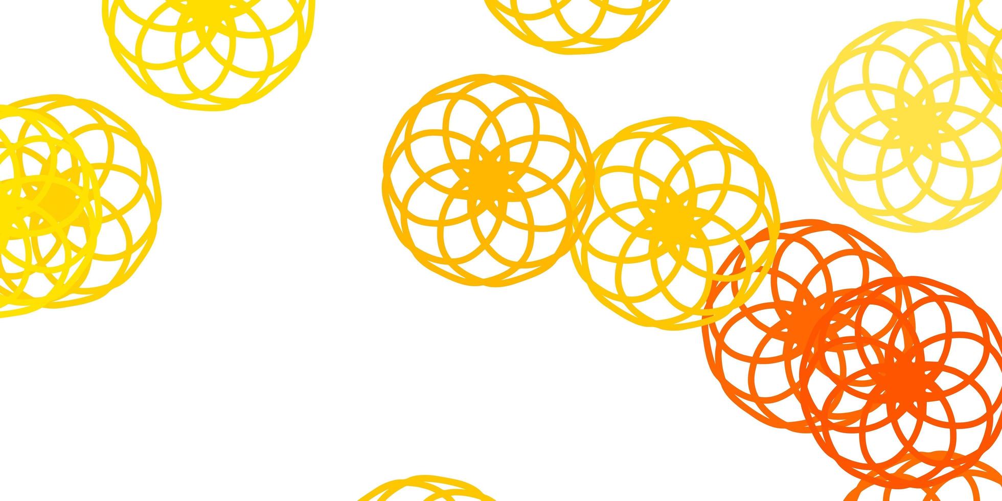 Light Orange vector layout with circle shapes.