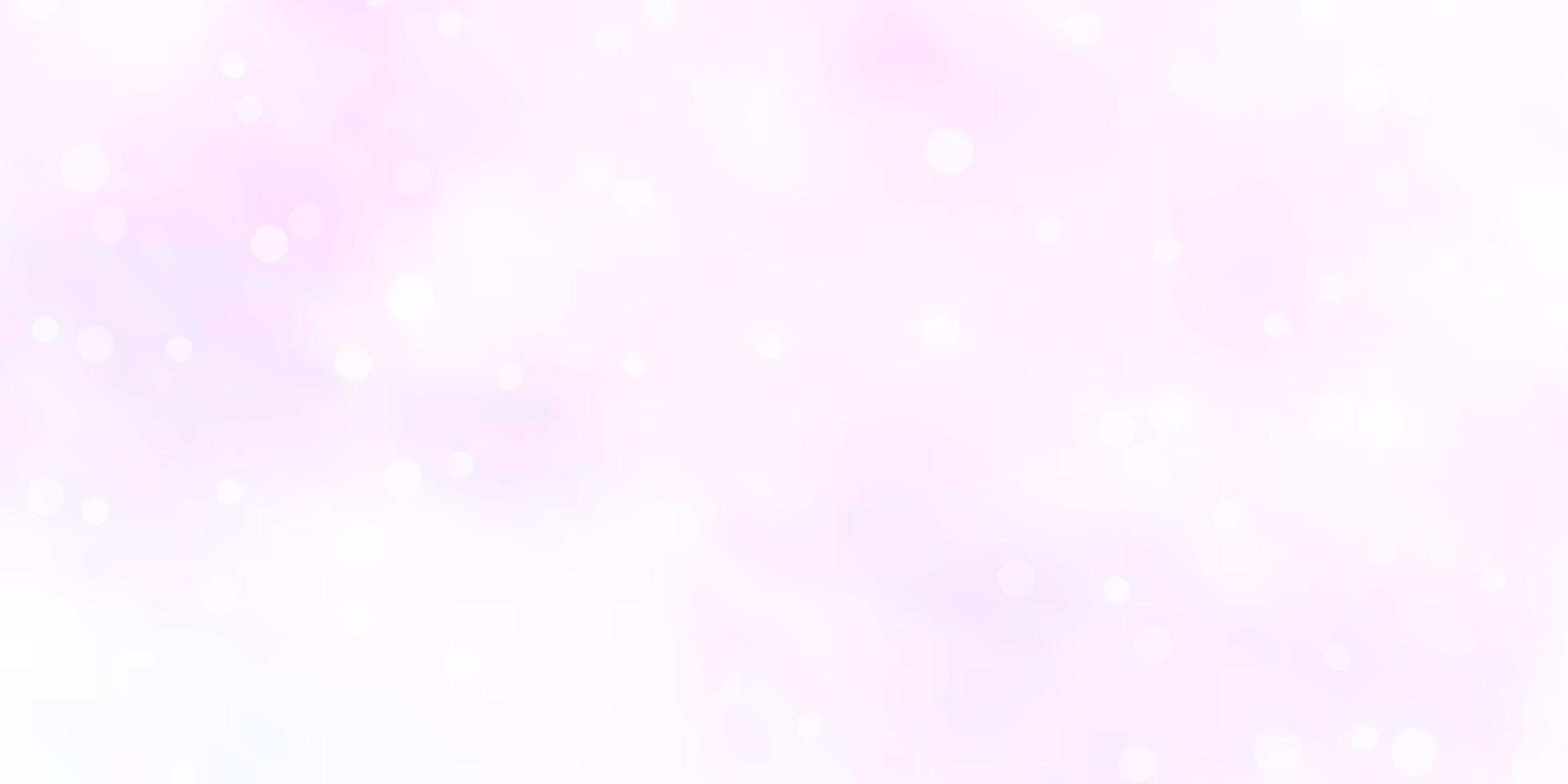 Light Purple vector layout with bright stars.