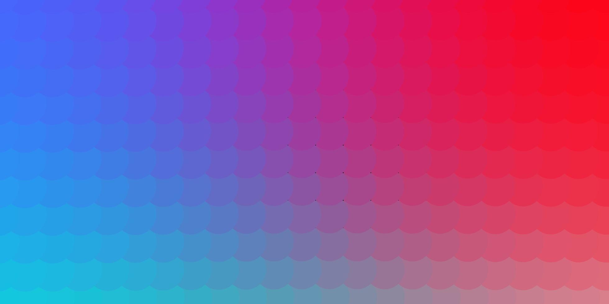 Light Green, Red vector texture with disks.