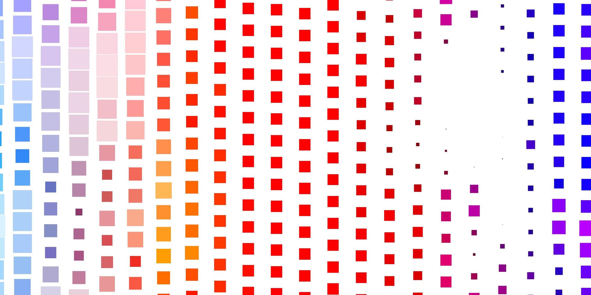 Light Multicolor vector template in rectangles.