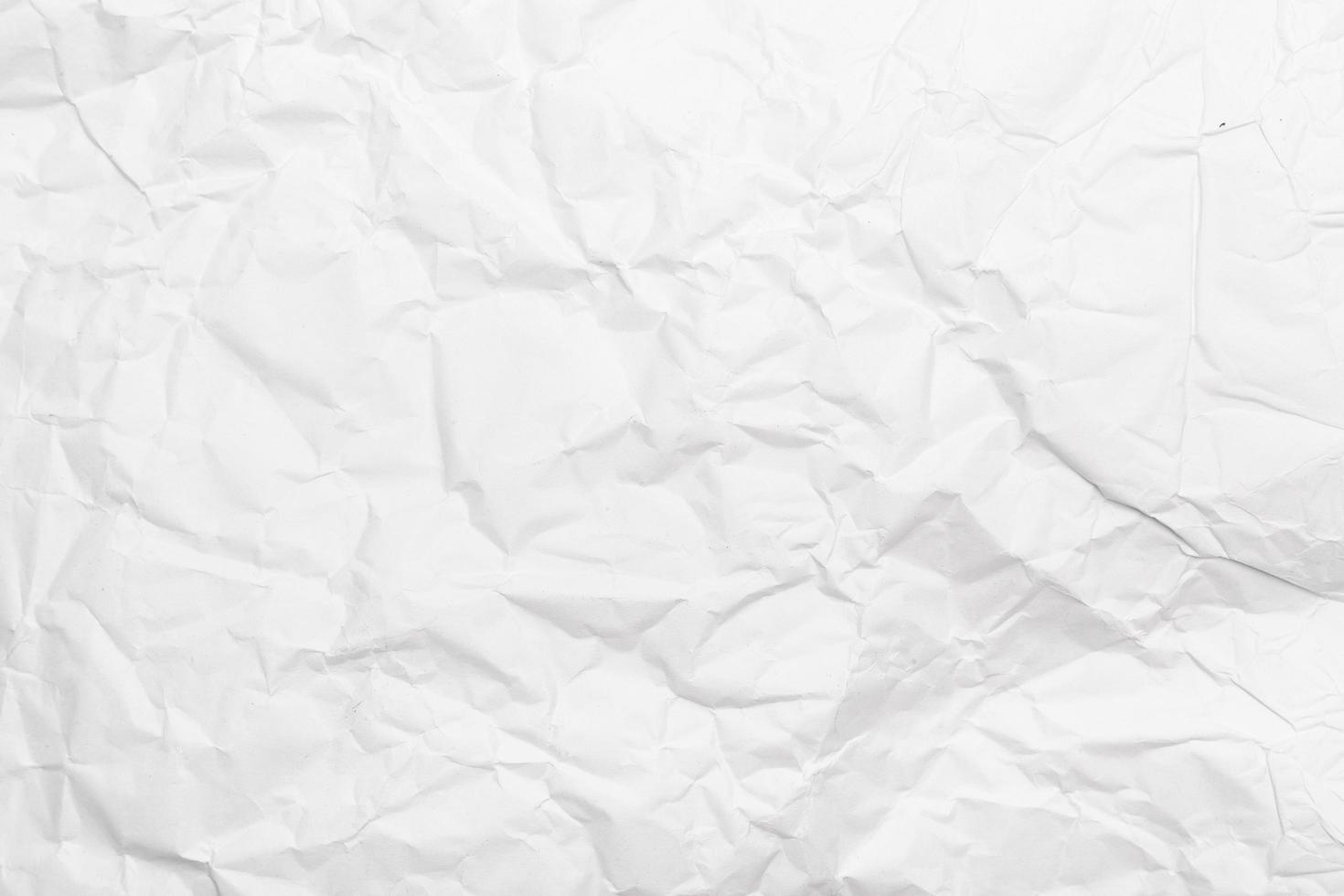 White paper crumpled texture background photo