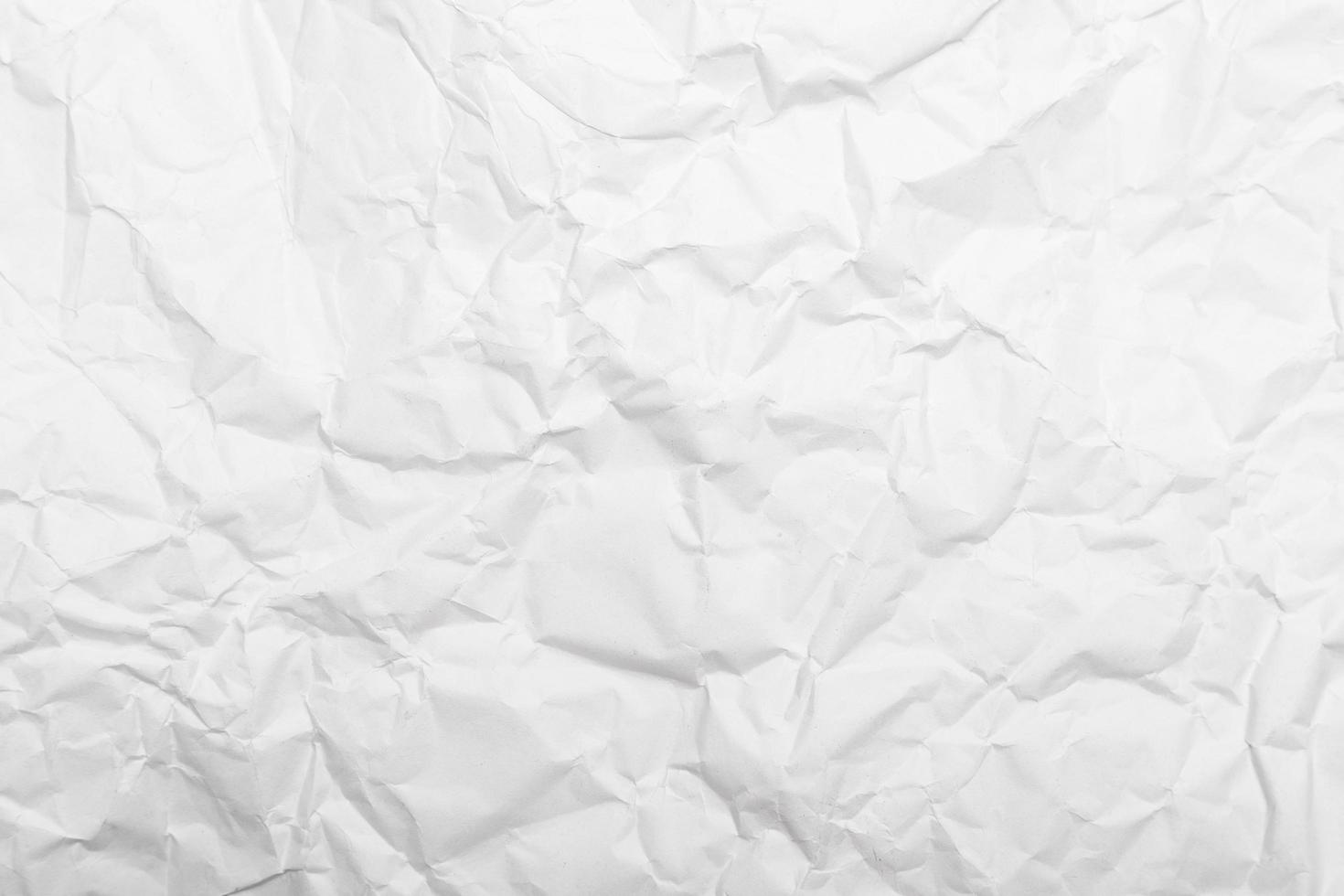 White paper crumpled texture background photo