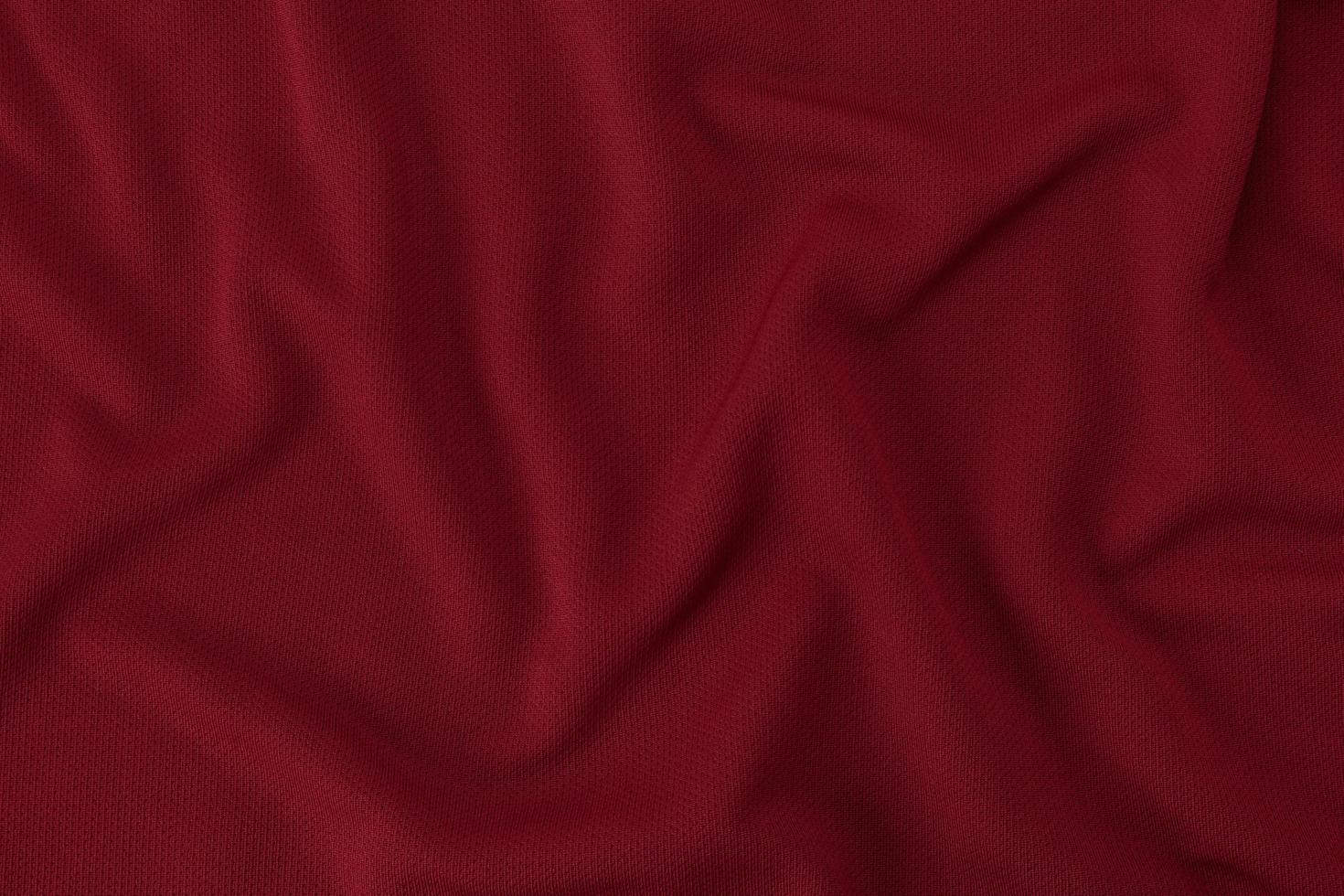 Red fabric texture background photo