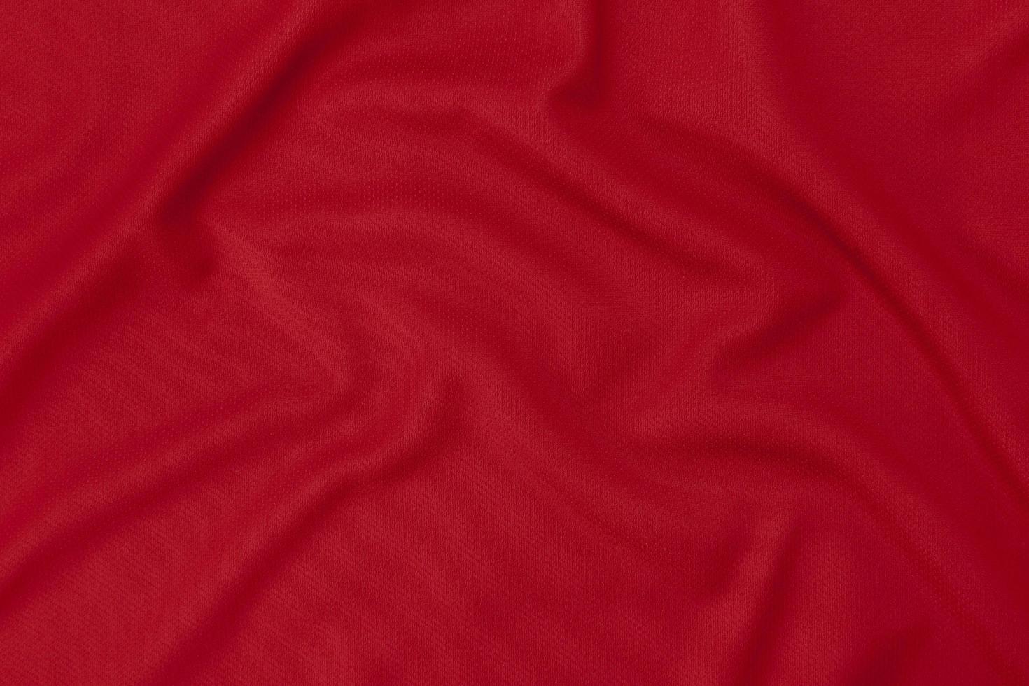 Red fabric texture background photo