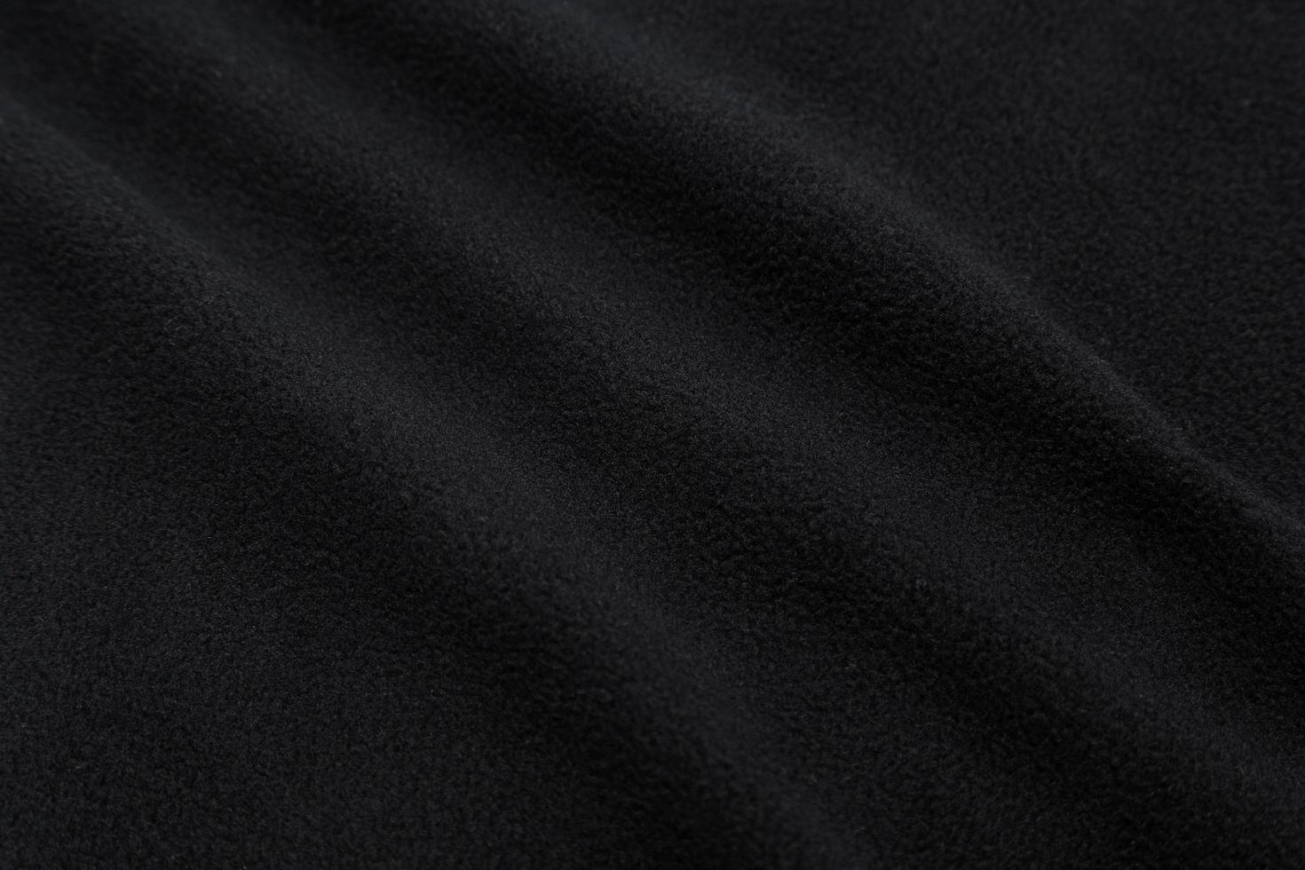 Black fabric texture background photo