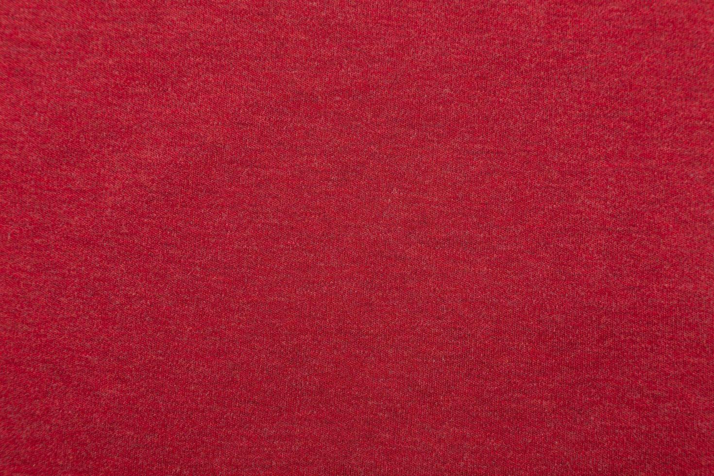 Red fabric texture background photo