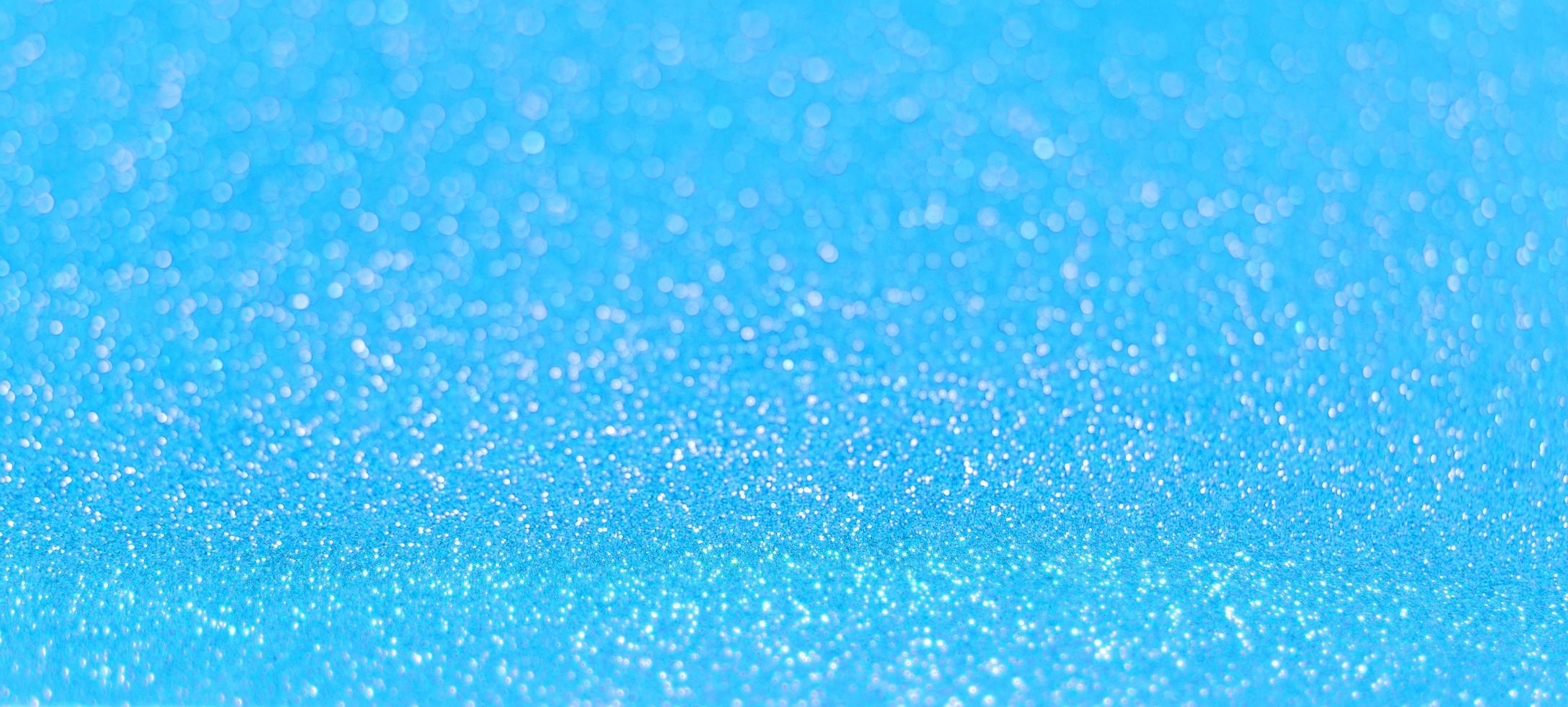 Blue glitter texture background photo