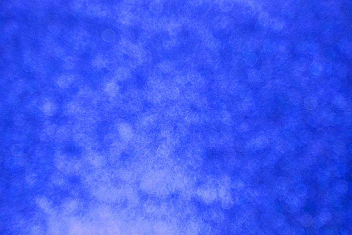 Abstract blurred blue bokeh background photo