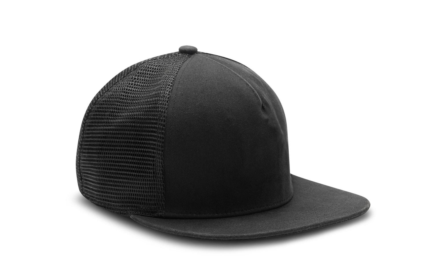 Snapback hat isolated on white background photo