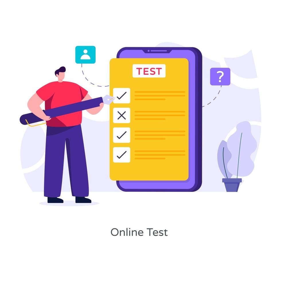 Online Educational   Test vector