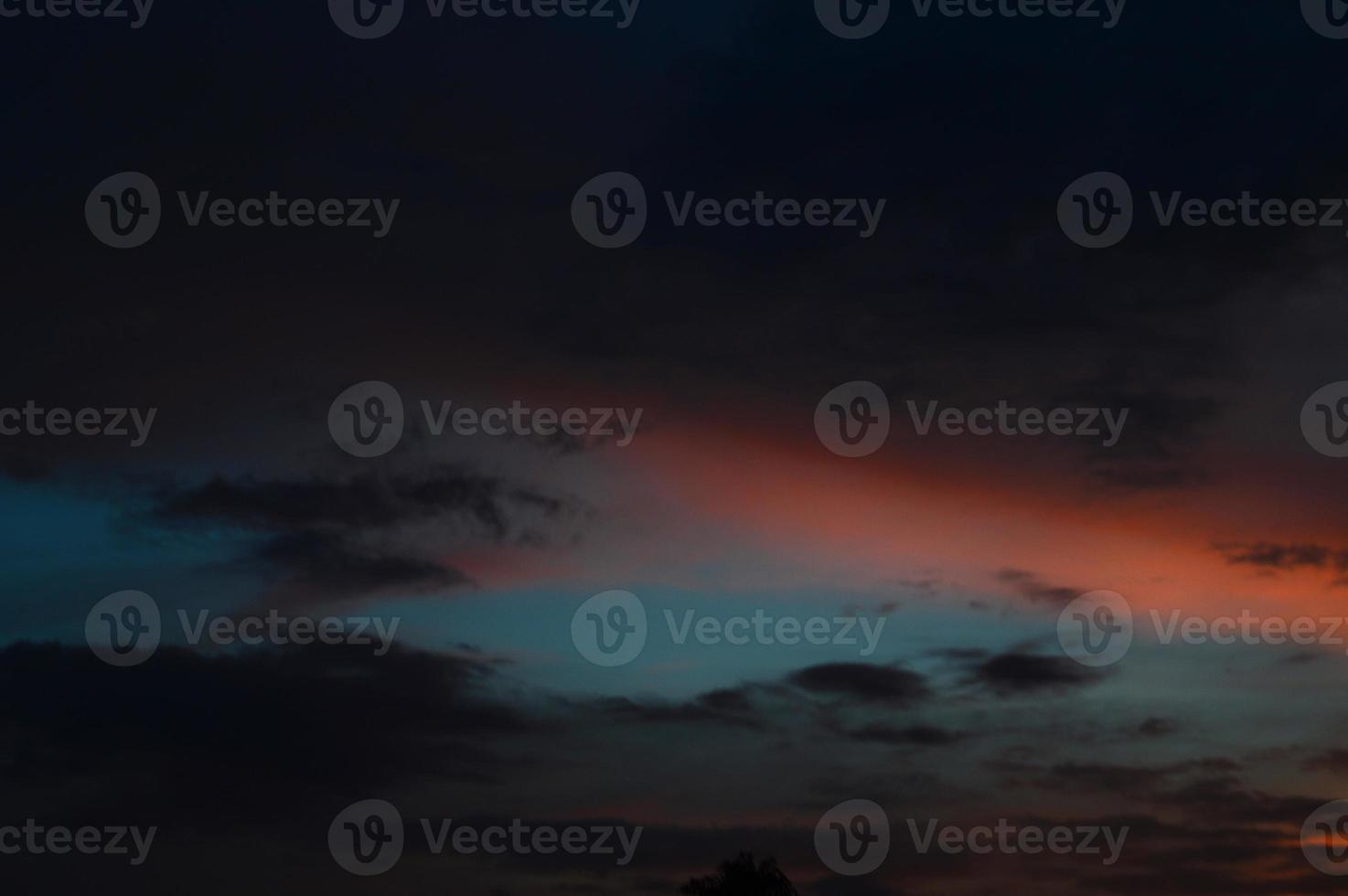 Beautiful sunset sky with clouds. Abstract sky. photo