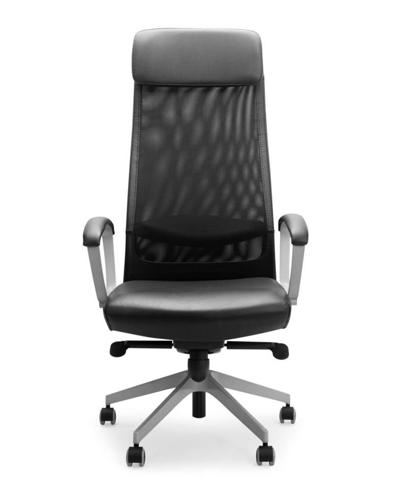 Manager chair isolated on white background with clipping path photo