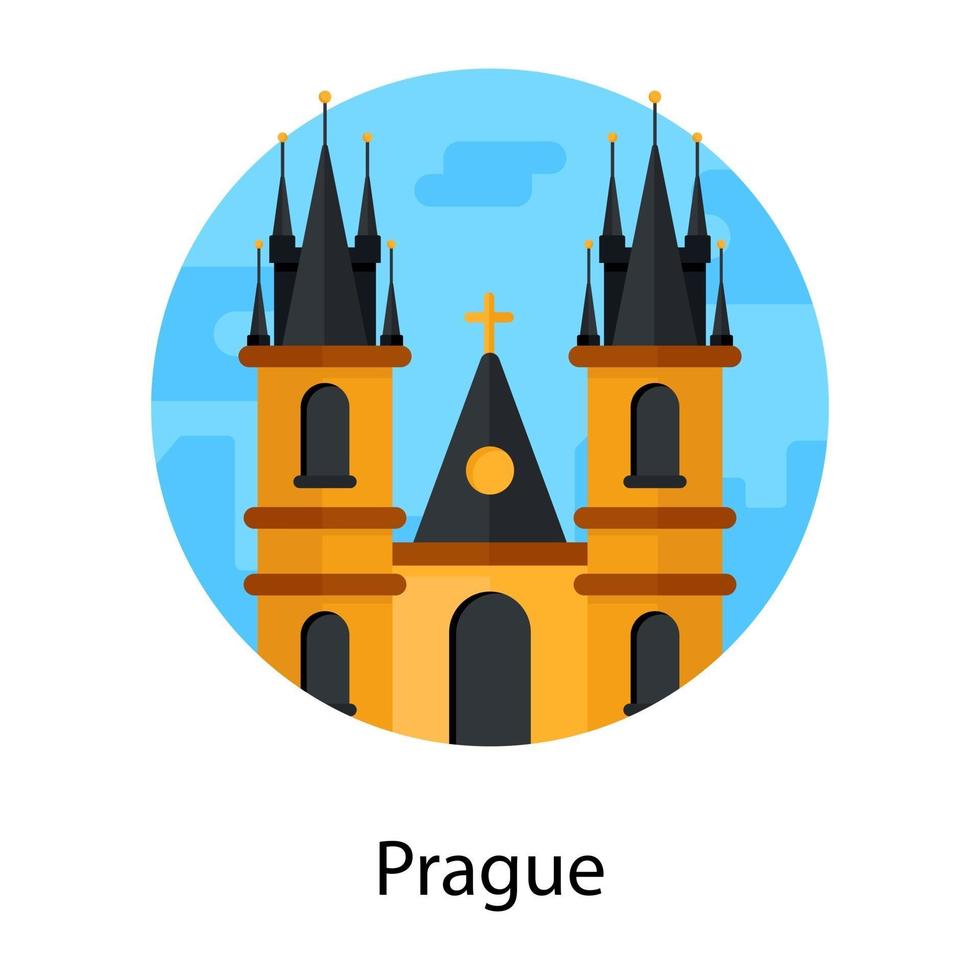 Prague Czech Republic vector